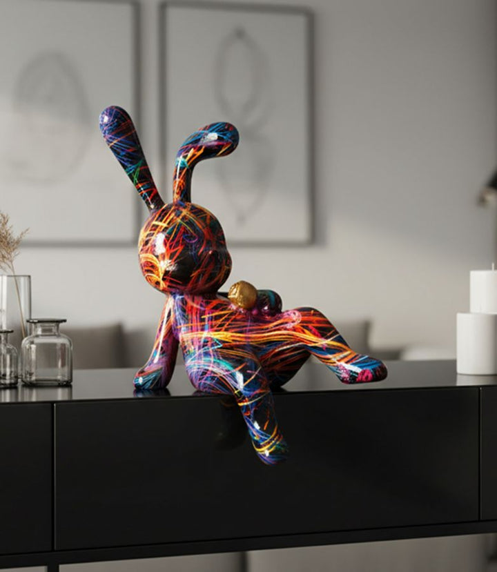 Mauro Ferretti Rabbit Psyco B kaninfigur 22 cm