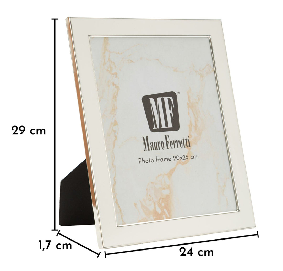 Mauro Ferretti Molly White fotoram 20 × 25 cm - vit/silver