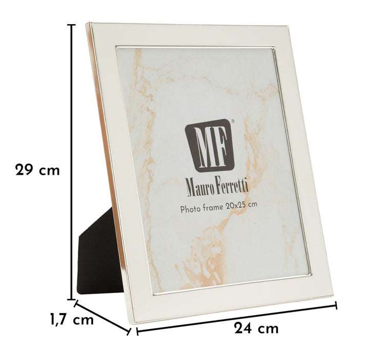 Mauro Ferretti Molly White fotoram 20 × 25 cm - vit/silver