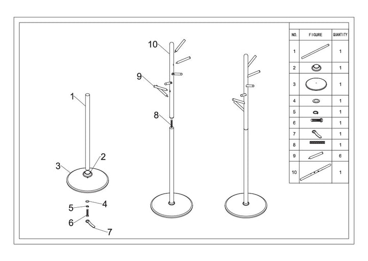 Mauro Ferretti klädhängare Tree 172 cm