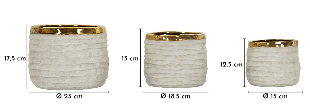 Mauro Ferretti Lima Tall ytterkrukor 3-pack