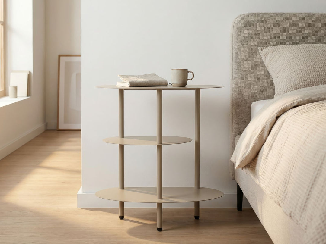 Mauro Ferretti Saturn sängbord 49,5 cm - duvgrå