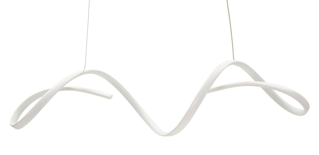 Mauro Ferretti Uter LED taklampa 80 cm - vit