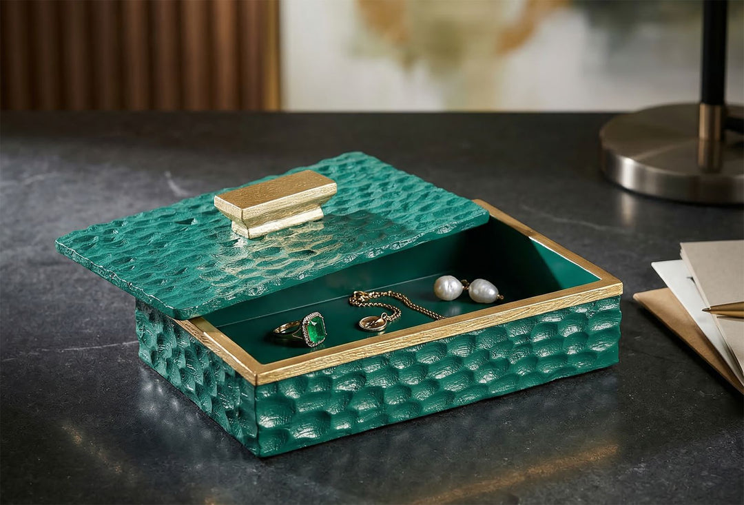 Mauro Ferretti Grent dekorativ box 18,8 cm