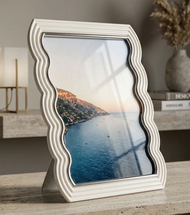 Mauro Ferretti Curty fotoram 20 × 25 cm - vit/silver