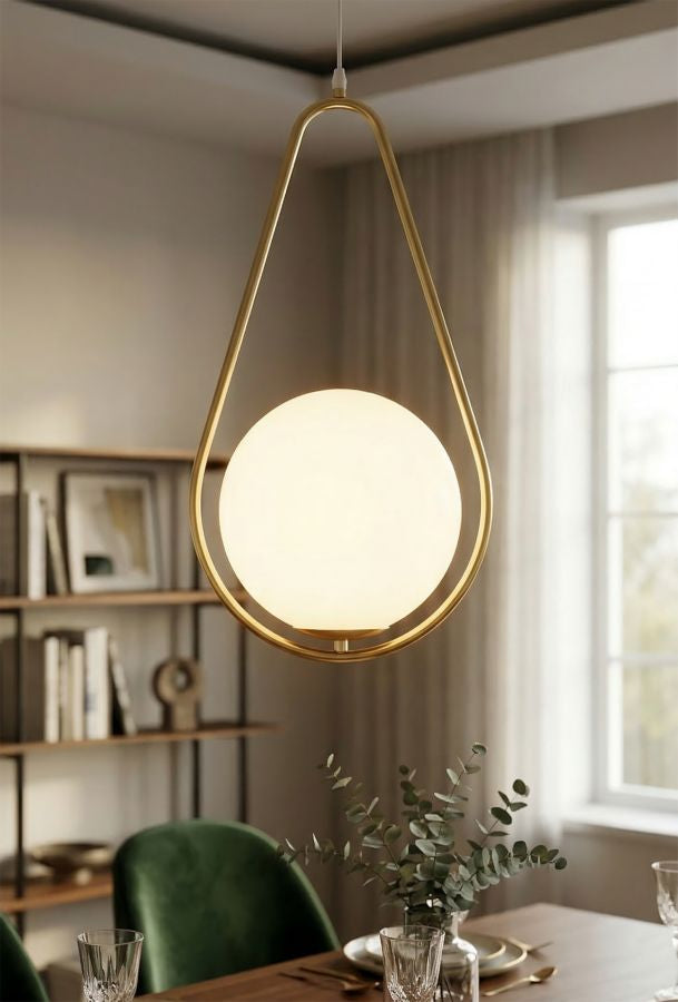 Mauro Ferretti Glamy Drop taklampa 46 cm