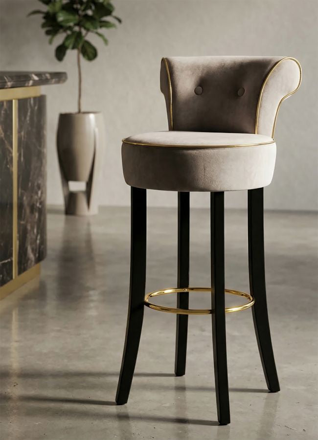 Mauro Ferretti Luxy barstol 96 cm - grå