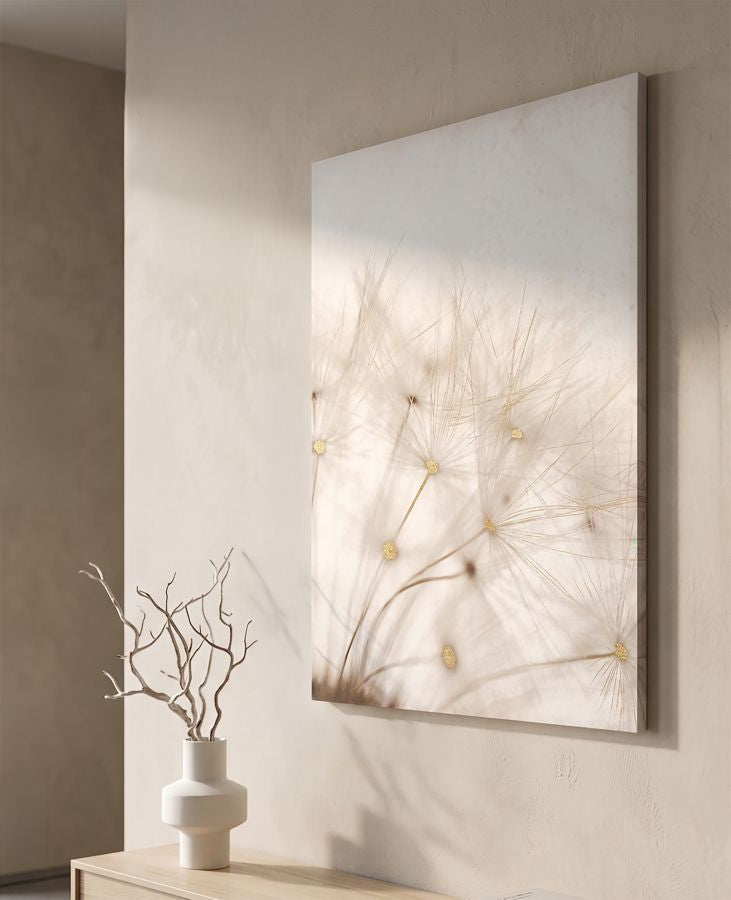 Mauro Ferretti Tin canvastavla med blomstermotiv 80 × 120 cm