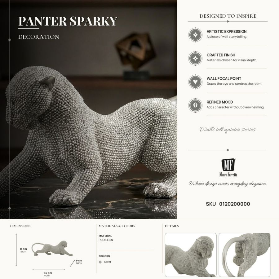 Mauro Ferretti Panter Sparky panterfigur 32 cm