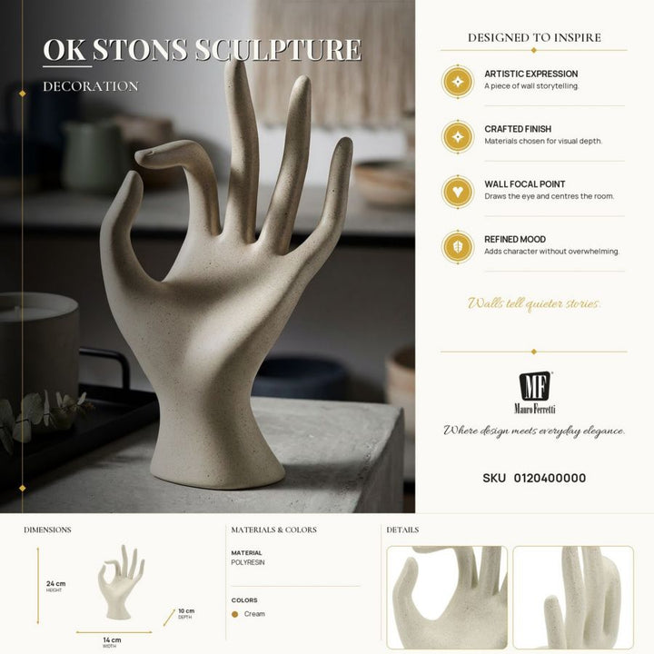 OK Stons skulptur 14 x 10 x 24 cm – bild 9