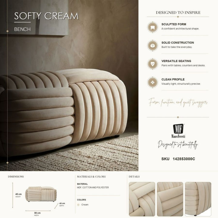 Mauro Ferretti Softy bänk