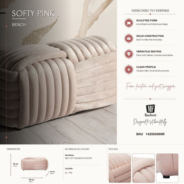 Mauro Ferretti Softy bänk