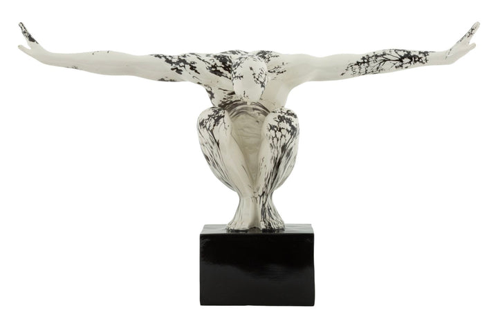 Oriental Gymnast skulptur 50 x 16 x 34 cm