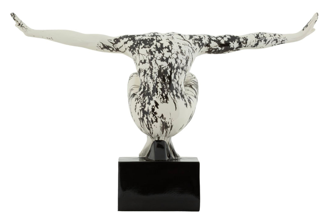 Oriental Gymnast skulptur 50 x 16 x 34 cm – bild 3