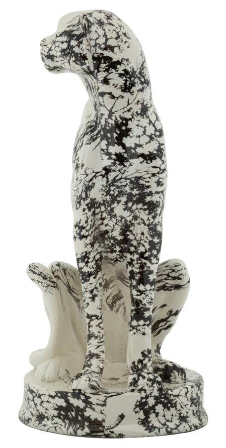 Oriental Leopard skulptur 25 x 20 x 42 cm – bild 2