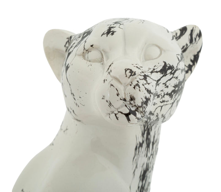 Oriental Leopard skulptur 25 x 20 x 42 cm – bild 4