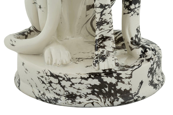 Oriental Leopard skulptur 25 x 20 x 42 cm – bild 5