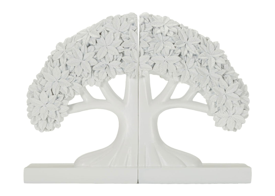 Mauro Ferretti Minimal Tree vita bokstöd med trädmotiv