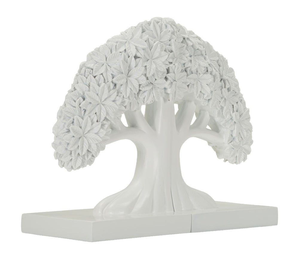 Mauro Ferretti Minimal Tree vita bokstöd med trädmotiv