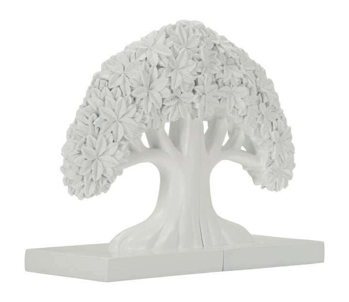 Mauro Ferretti Minimal Tree vita bokstöd med trädmotiv