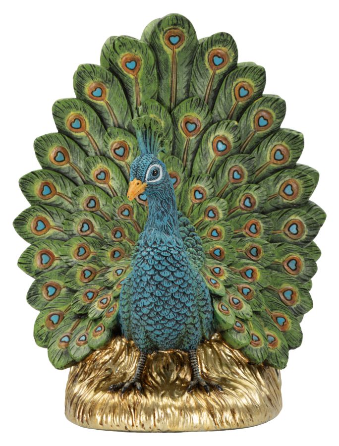 Peacock bokstöd 2-pack 20 x 15 x 19 cm – bild 3