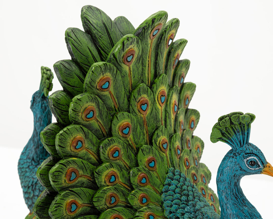 Peacock bokstöd 2-pack 20 x 15 x 19 cm – bild 6