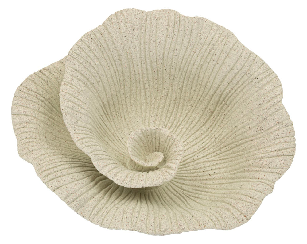 Petal dekorationsskål sand – detalj