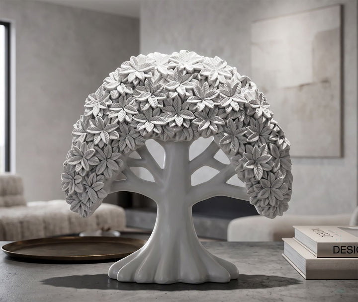 Mauro Ferretti Minimal Tree vit trädskulptur