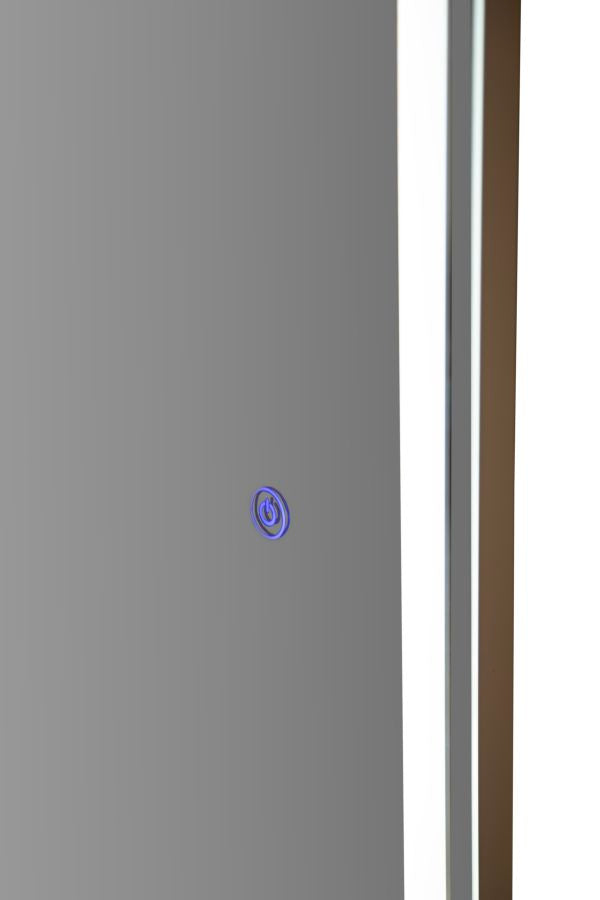 Mauro Ferretti oval LED-spegel 50 × 160 cm - 3 ljusfärger