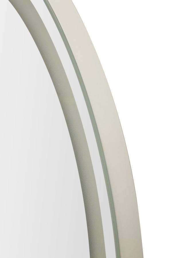 Mauro Ferretti oval LED-spegel 50 × 160 cm - 3 ljusfärger