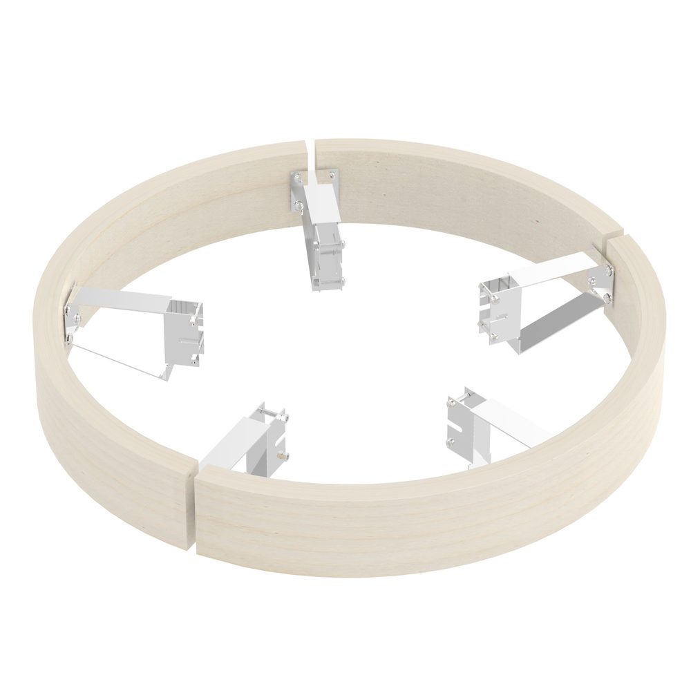 SAWO Heat Shield Round wood tower