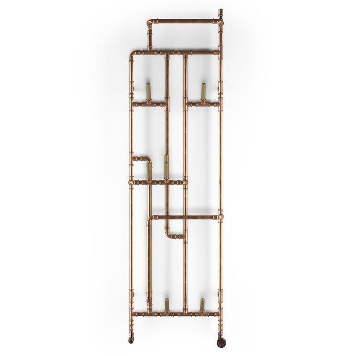 Duschbyggarna Towel Dryer Pajak Natural Copper Water Heated