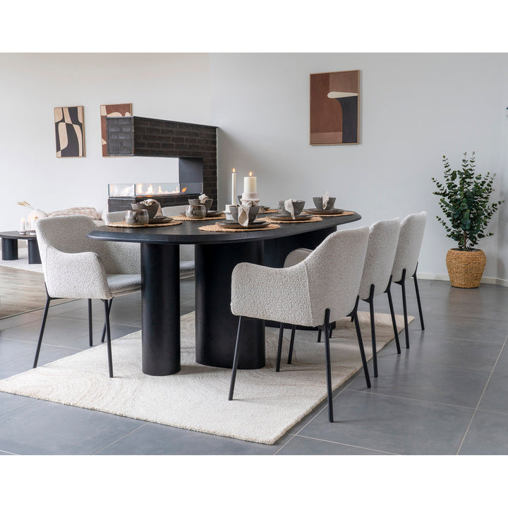 House Nordic Melilla matstol – vit