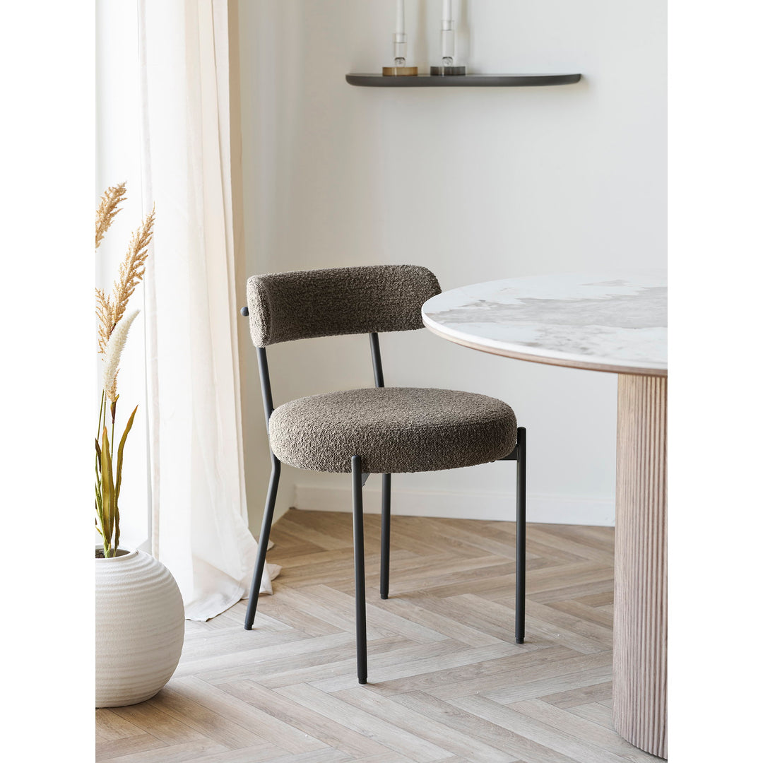 House Nordic Badalona matstol – brun
