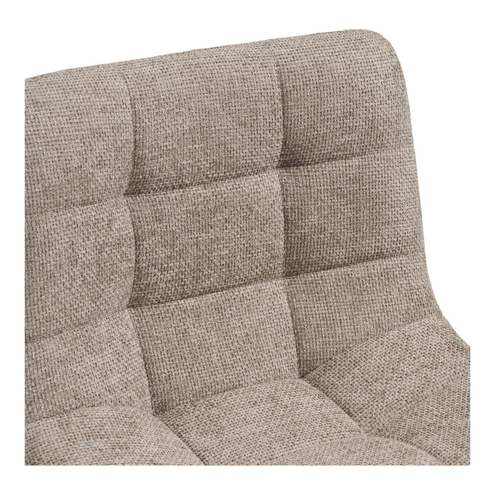 House Nordic Middelfart barstol grå/svart 43 × 45 × 88–108 cm