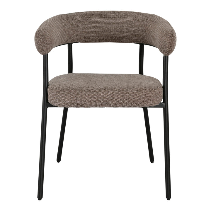 House Nordic Trivio matstol – brun, miljöbild