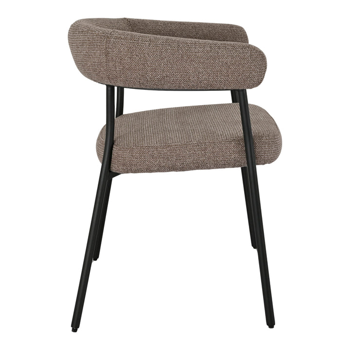 House Nordic Trivio matstol – brun, detaljbild