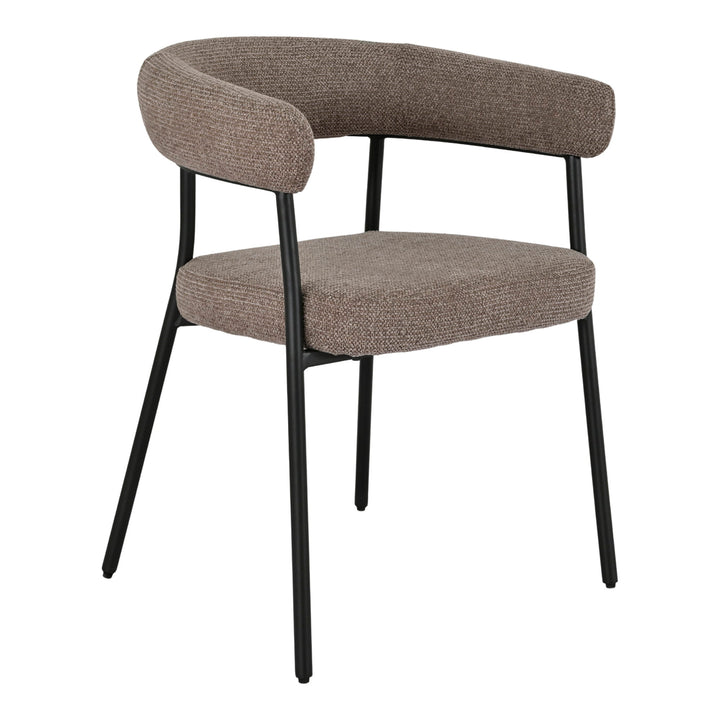 House Nordic Trivio matstol – brun med svarta ben