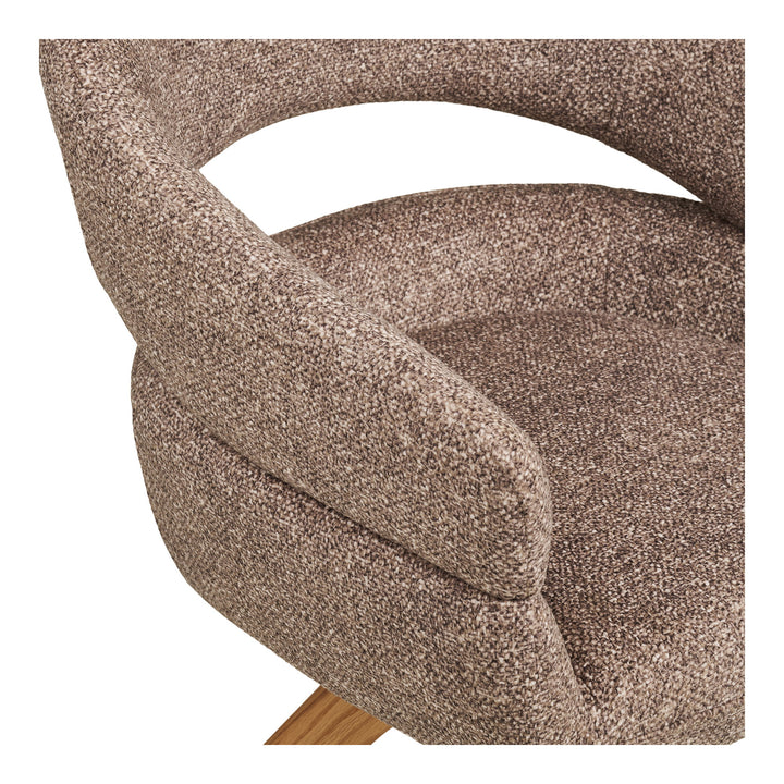 House Nordic Dover matstol med ekben – brun, produktbild