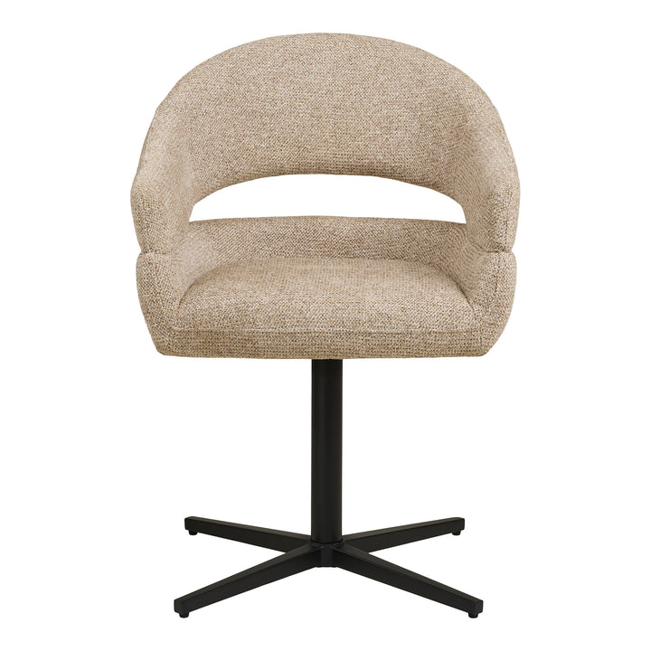 House Nordic Dover matstol stål/textil – sand, miljöbild