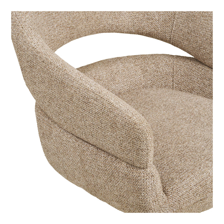House Nordic Dover matstol stål/textil – sand, produktbild