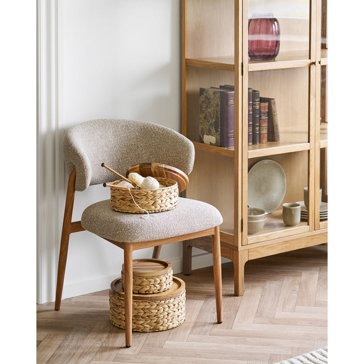 House Nordic Cavi matstol sand och natur