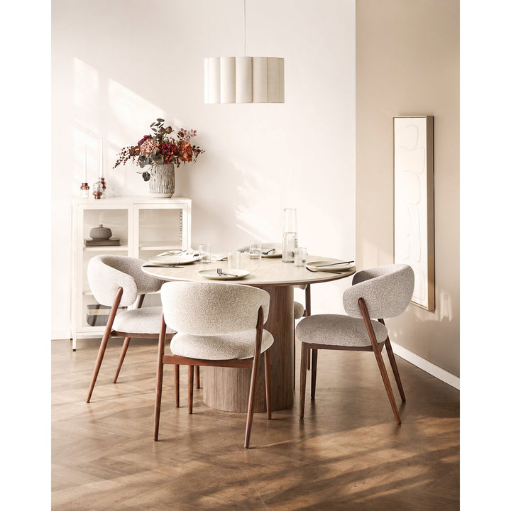 House Nordic Cavi matstol valnötsvariant