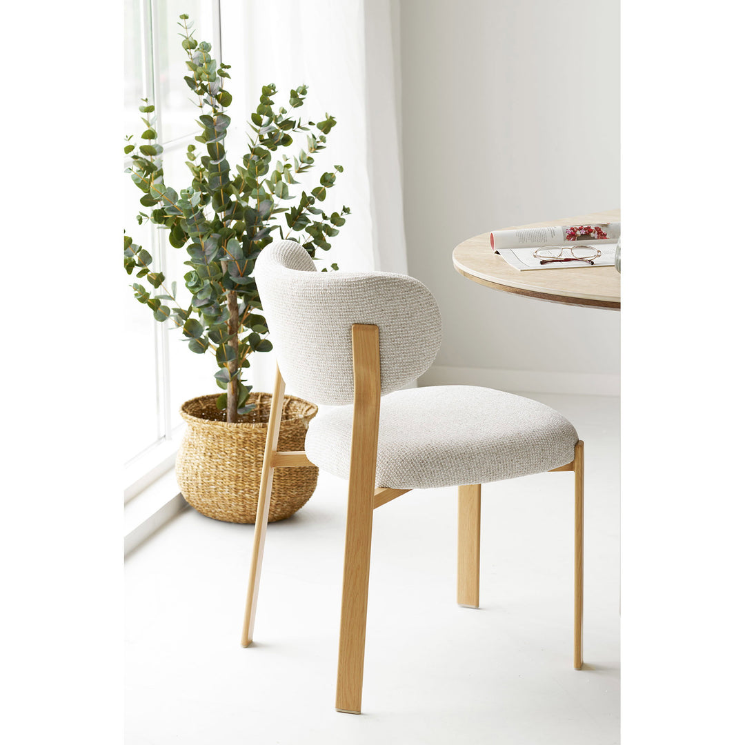 House Nordic Savina matstol sand och natur