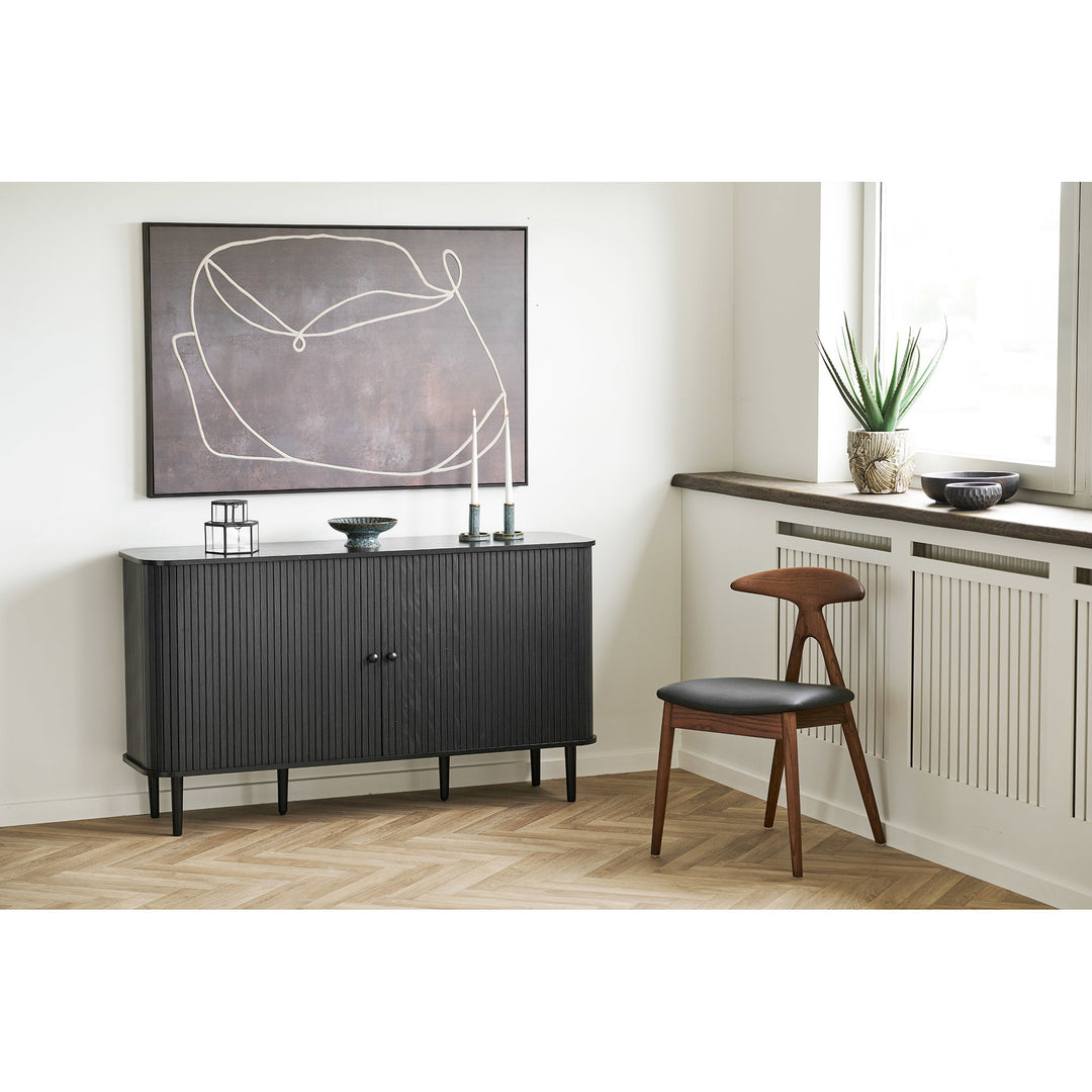 Lanuza matstol från House Nordic med mörkbrun ask