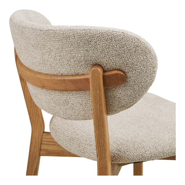 House Nordic Dunkirk matstol natur och beige