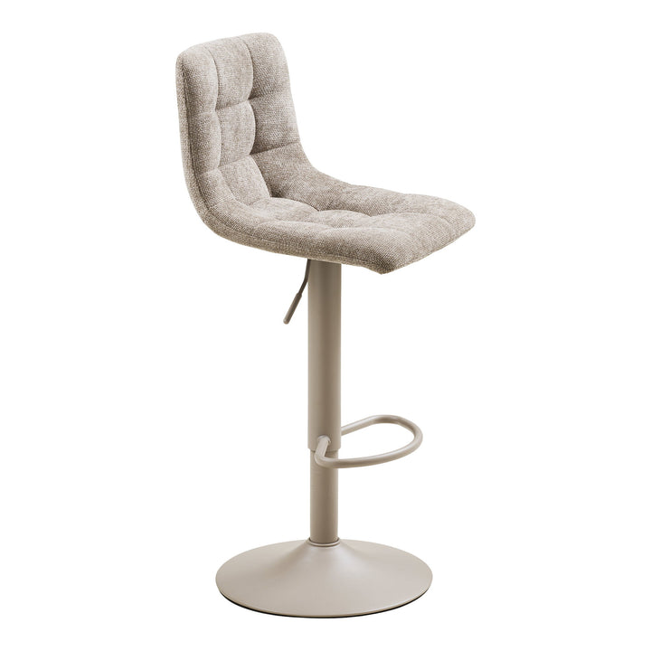 House Nordic Middelfart barstol grå 43 × 45 × 88–108 cm