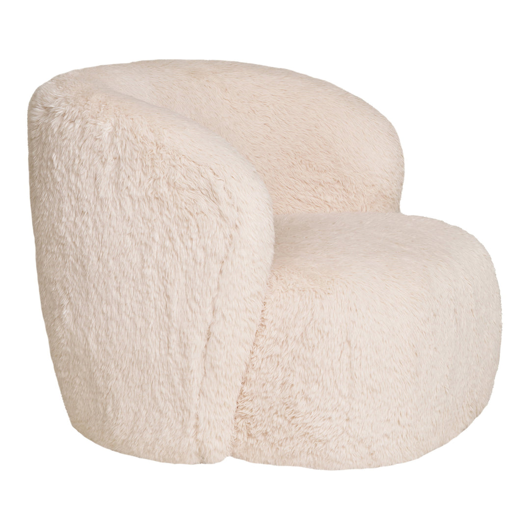 House Nordic Setubal loungestol offwhite