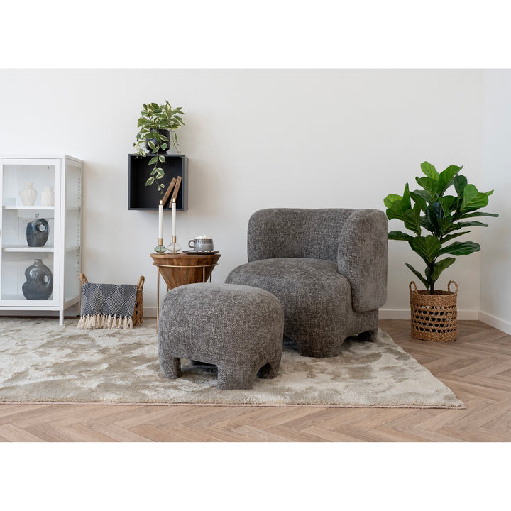 House Nordic Nazare loungestol grå