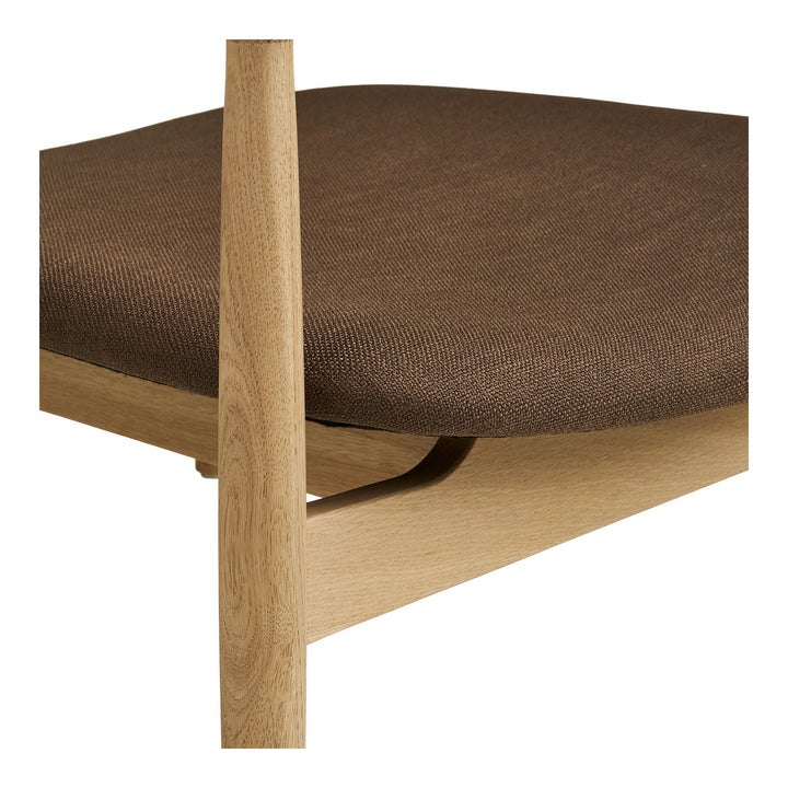 House Nordic Olvera loungestol i natur och brunt